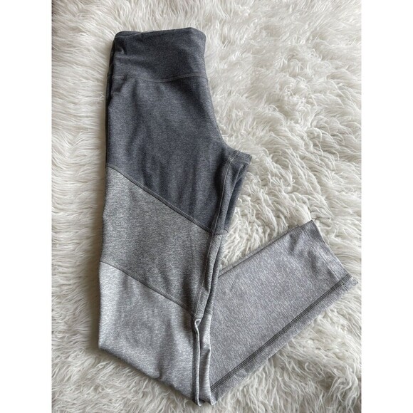 OUTDOOR VOICES Women’s Size M Gray Three Tone Leggings - Picture 1 of 7